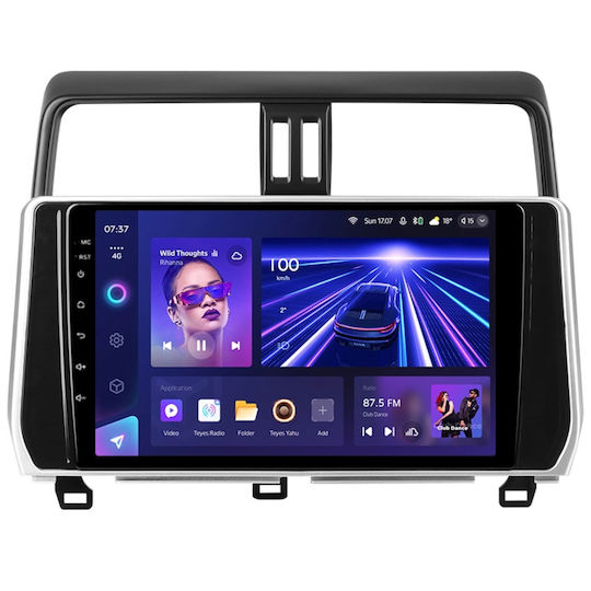Teyes Cc3 360° Car Navigation Toyota Land Cruiser Prado J150 2018-2020 6+128gb 10.2" Qled Octa-core 1.8ghz Android 4g Bluetooth 5.1 Dsp