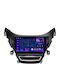 Navigație Auto Moss M3 Hyundai Elantra 5 2010-2016 4+32GB 9" QLED Octa-core 2GHz Android 4G Bluetooth 5.1 DSP Variantă B