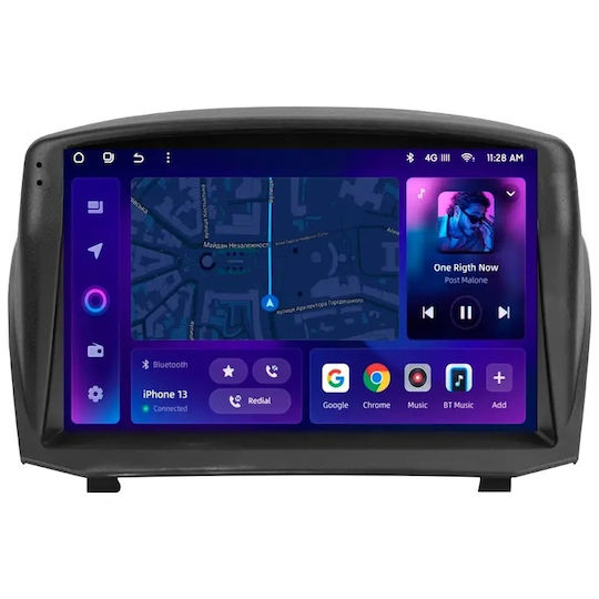 Навигация За Колата Moss M3 Ford Fiesta 6 2008-2019 4+32GB 9" Qled Octa-Core 2GHz Android 4G Bluetooth 5.1 DSP Вариант A