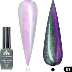 Global Fashion Gel Nail Polish 001 Cat Eye 8ml Global Fashion Gel Nail Polish 001 Cat Eye 8ml
