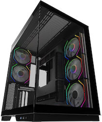 Aqirys Janus Gaming Midi Tower Computer Case wi...