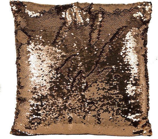 Zaros Zierkissen Kupfer 40x40cm