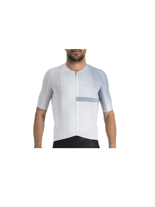 Sportful Tricou De Ciclism Cu Mâneci Scurte Pentru Bărbați Gri