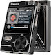 Hifi MP3 Player 64GB cu Ecran TFT Negru