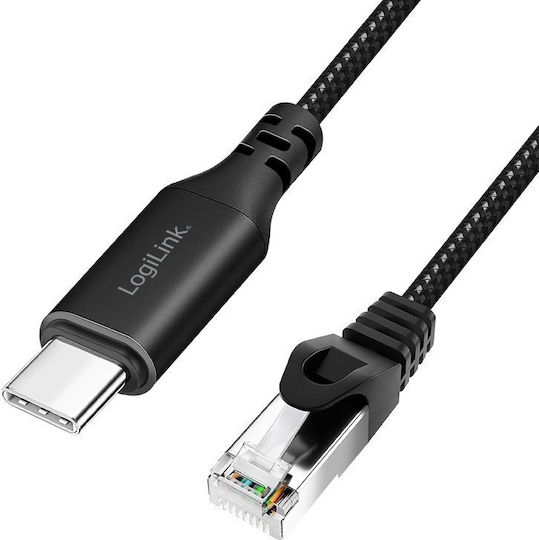 LogiLink U/UTP Ethernet Network Cable 10m Black