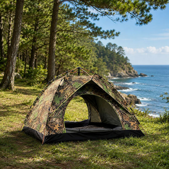 ForHome Αυτόματη Σκηνή Camping Igloo για 2 Άτομα 210x155x120εκ.