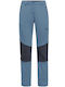 Jack Wolfskin Pantaloni Lungi de Drumeție Pentru Femei Albaștri