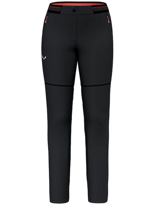 Salewa Durastretch Pantaloni Lungi de Drumeție Pentru Femei Negru