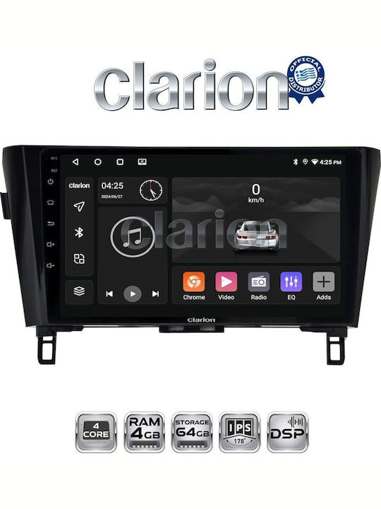 Clarion Car Audio System for Nissan Qashqai / X-Trail 2014 Bluetooth USB WiFi GPS Apple CarPlay Android Auto