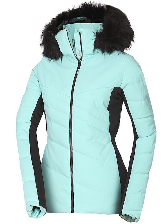 Northfinder 108038-807-101 Γυναικείο Μπουφάν για Σκι & Snowboard Πράσινο