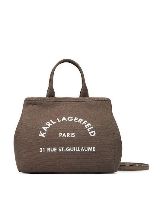 Karl Lagerfeld Women's Shopper Shoulder Bag Brown