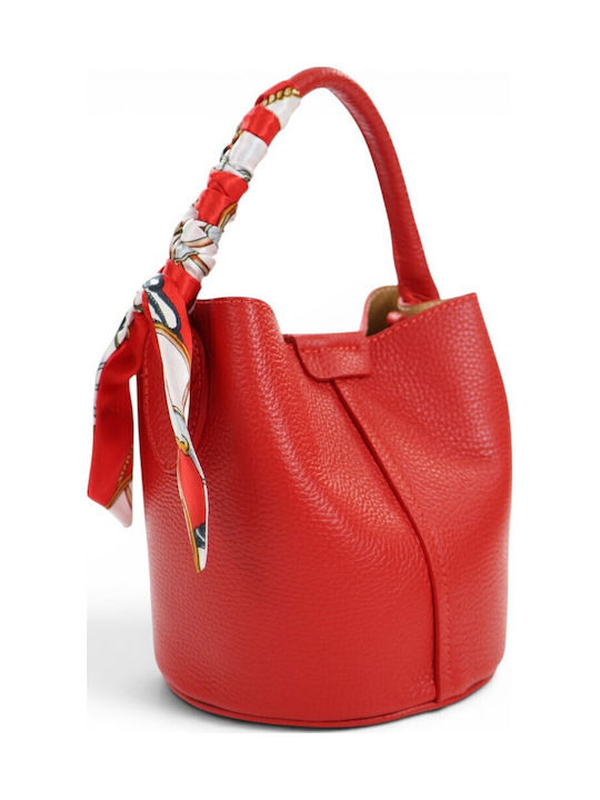 Passaggio Leather Δερμάτινο Γυναικείο Πουγκί Ώμ...