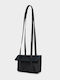 Fabric Women's Shoulder Bag Black