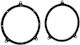 20.404 271320-11 16.5cm Lautsprecher-Ring Audi A3 A4 Tt 1994-2006