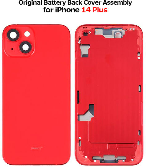 Original Batterie Rückabdeckung Assembly iPhone 14 Plus US Version Esim *Grad A*
