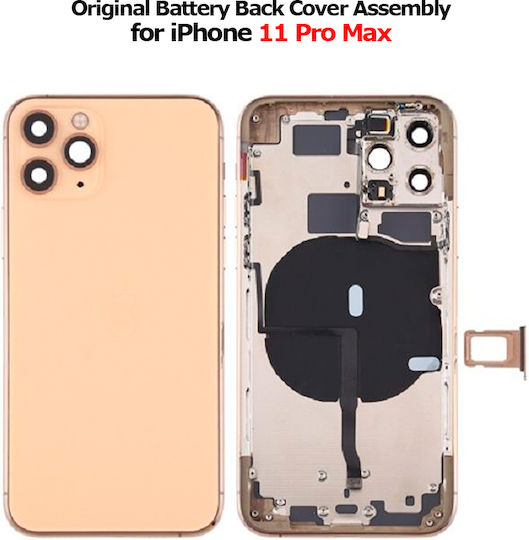 Заден капак на батерията в комплект iPhone 11 Pro Max *grade C*