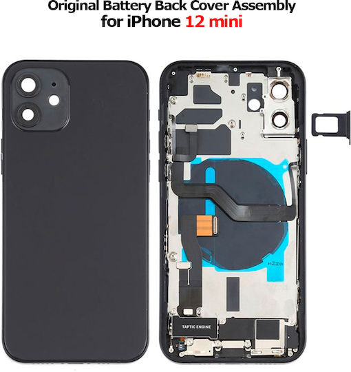 Original Batterie Rückabdeckung Assembly iPhone 12 Mini *Grad A*