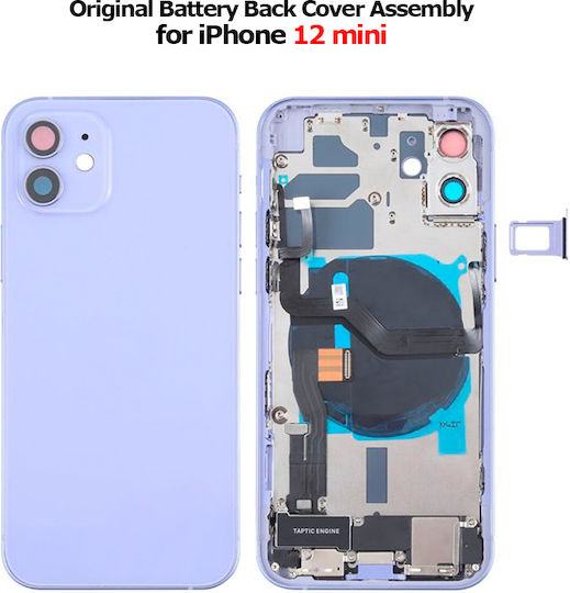 Original Battery Back Cover Assembly Iphone 12 Mini *grade A*