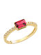 Ioannis Kosmima Women's Ring with Zircon from 9K Gold MSD-924880Y