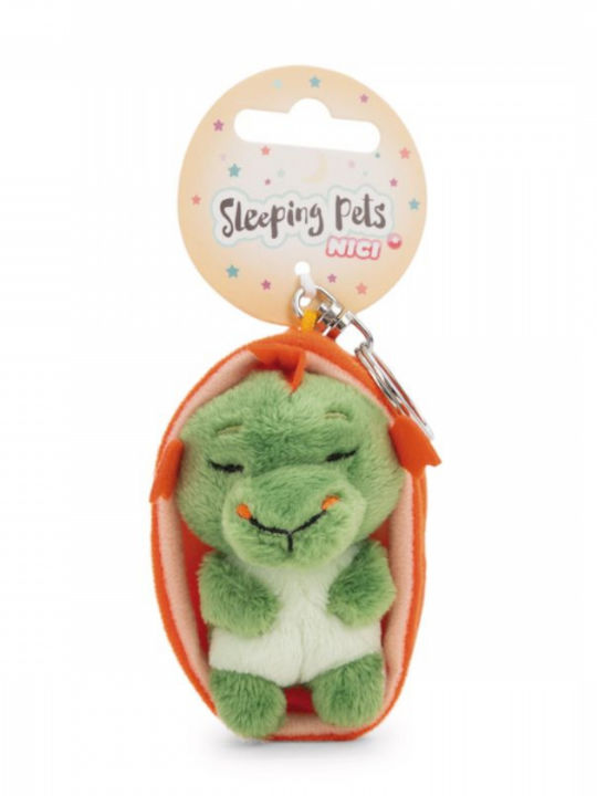 Μπρελοκ Λουτρινο Sleeping Pets 8εκ Δρακος Καλαθι Nici 63171