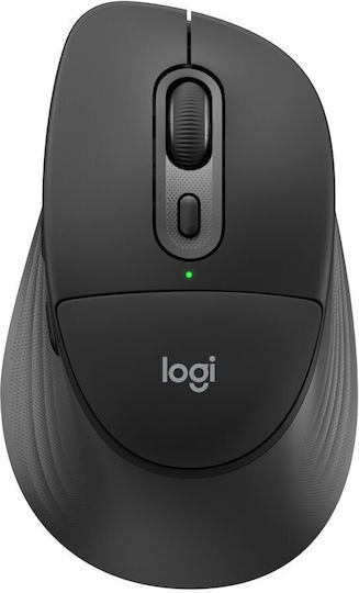 Logitech Signature Comfort Plus M850 L for Business Wireless Ergonomic Bluetooth Mouse Graphite