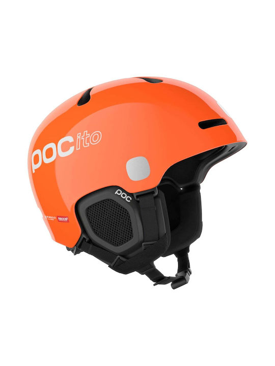 Poc Căști De Schi Și Snowboard Pentru Copii În Culoare Portocalie