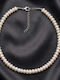 Bode Necklace Made of Steel with Pearls