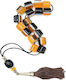 Roloi Komboloi Worry Beads with 17 Beads Made of Resin Length 33cm Multicolour