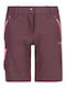 Kids Fabric Shorts/Bermuda Burgundy