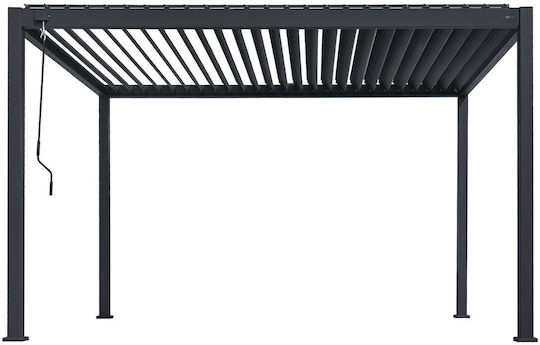 Градинска пергола с покрив 300x400x250cm