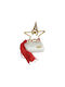 Kalliopi Silver Tischplatte Glücksbringer-Hufeisen Gold aus Stein 2027 8x12cm