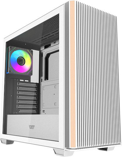 Darkflash DS900WS Midi Tower Κουτί Υπολογιστή Λευκό