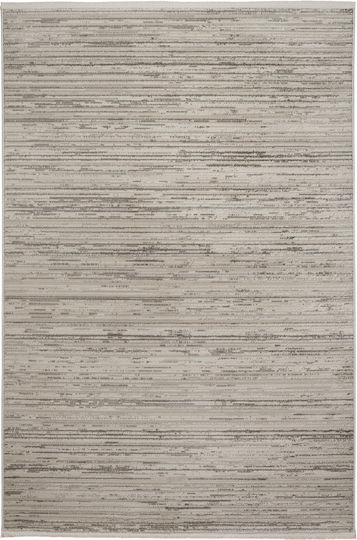ArteLibre Savoir Fu 48a-Cream L Grey Rectangular Rug Cream L Grey 200x290cm