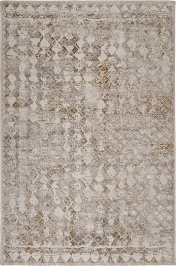 ArteLibre Art 9318a-White Gold Covor Rectangular Alb Gold 160x230cm