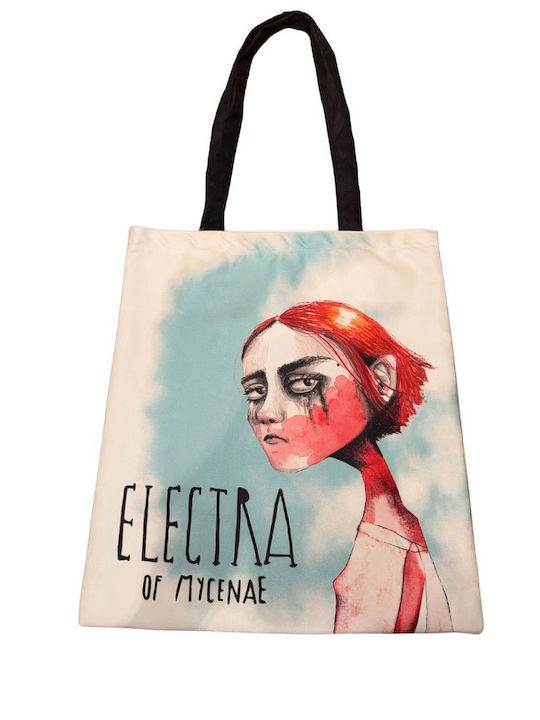 Fabric Shopping Bag 38x42 Great Women Greek Mythology Electra Mycenae Fabric Shopping Bag 38x42 Great Women Greek Mythology Electra Mycenae