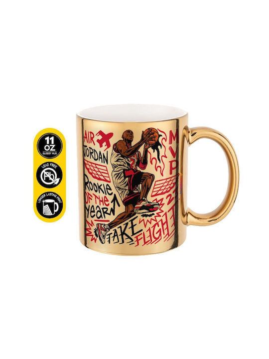 Koupakoupa Jordan Ceramic Mug Gold 330ml