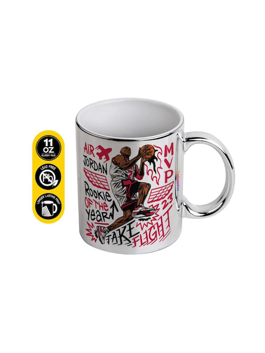 Koupakoupa Jordan Ceramic Mug Silver 330ml
