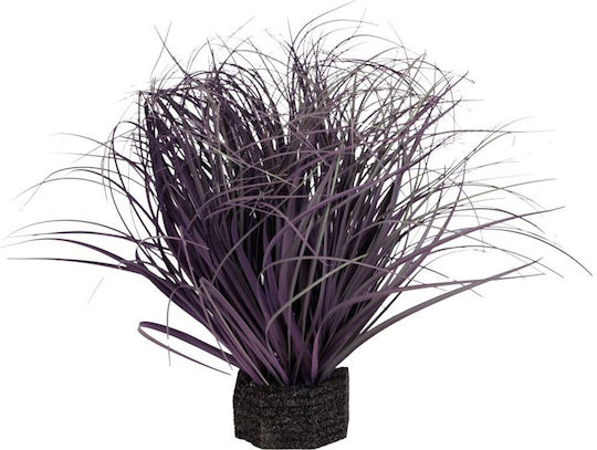 Τεχνητό Φυτό Γρασίδι 816-40005 35cm Purple Estheti Home Τσιμέντο Πλαστικό