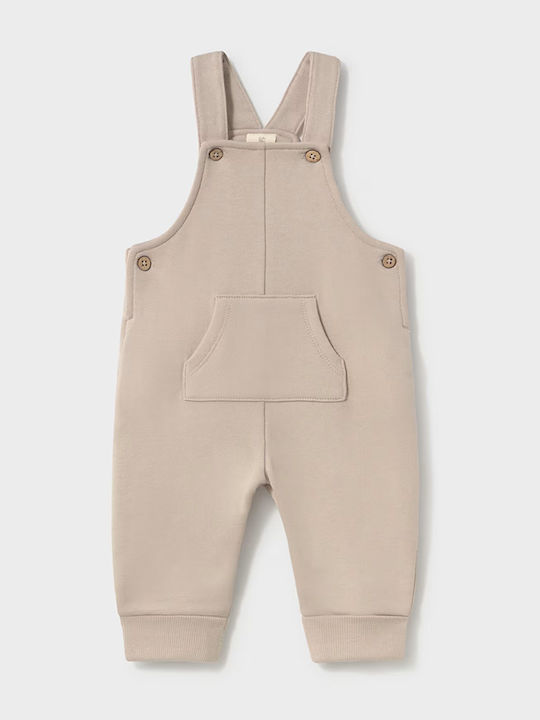 Mayoral Kids Dungarees Ecru
