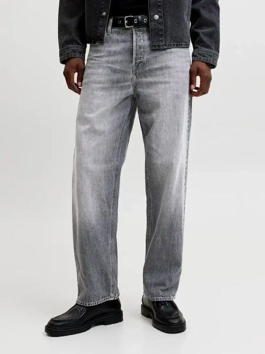 Herren Jeanshosen mit Entspannt Baggy Anwendung Schwarz Denim