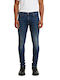 D-staq 3d Men's Jeans Pants Elastic with Slim Fit Blue