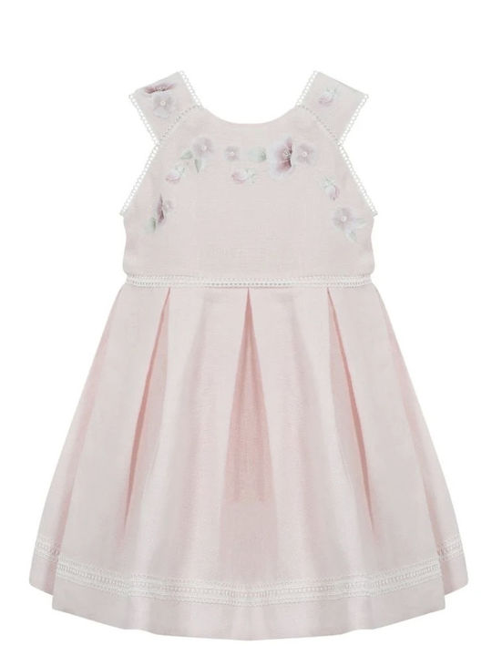 Lapin Pink Baptism Dress