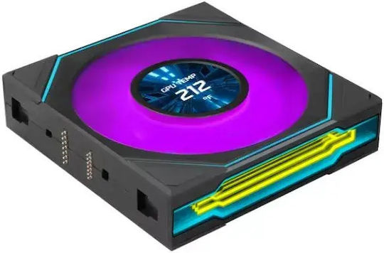 Lian Li Uni Reverse Blade Case Fan 124mm (1950rpm) with ARGB Lighting and 3-Pin / 9-Pin Connection