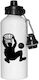 Water Bottle Basketball 500ml White