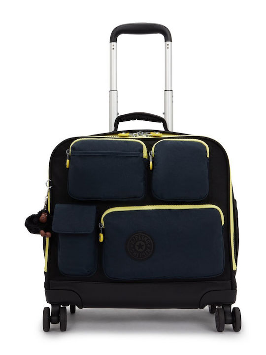 Kipling New Storia School Bag Trolley Black Pocket Block 40.5 x 20 x 45cm Kipling New Storia School Bag Trolley Black Pocket Block 40.5 x 20 x 45cm