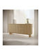 Nabu Sideboard Wooden with Drawers Natural Oak 183x83x38cm
