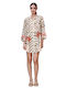 Fullah Sugah Women's Khaki Beach Dress