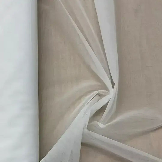 Ύφασμα Διακόσμησης Τούλι Off White