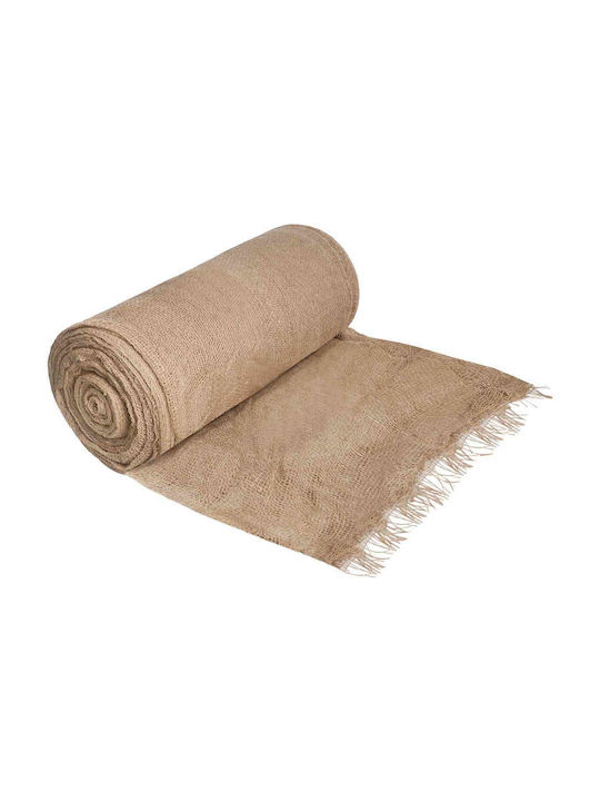 vidaXL Decorative Fabric Loneta 160x5000cm Natural