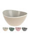 Koopman Koopman Servierschale Rund Kunststoff Beige